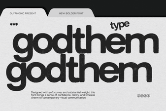 Godthem Font: Free Retro Typeface for Your Projects