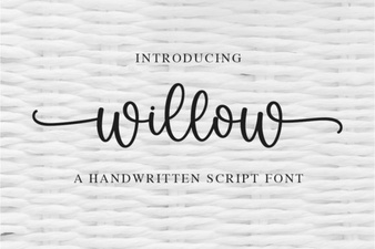 Willow Font: a Natural and Readable Typeface